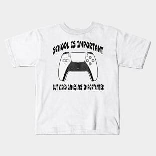 Video Games are Importanter! Kids T-Shirt